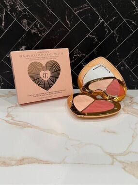 Charlotte Tilbury Pillow Talk Beauty Soulmates Face Palette Flawless PEACH